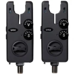 Dam U4X Bite-Alarm Set 3+1 Green/Red/Yellow