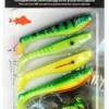 Fladen Soft Lure Assortment Shad 100 Mm 4 Pcs Two Jigheads 10 Gram -Vangst Pro Verkoop 17a206b1770cc5df
