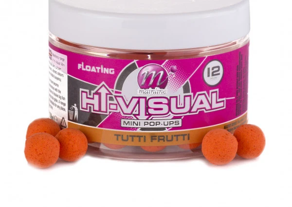 Mainline Hi-Visual Pop-Ups Tutti Frutti 15mm (250ml) 3 Mainline Hi-Visual Pop-Ups Tutti Frutti 15mm (250ml)