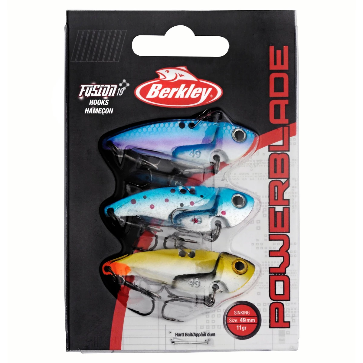 Berkley Power Blade 3 Pack 4,9cm (11g) 3 Berkley Power Blade 3 Pack 4,9cm (11g)