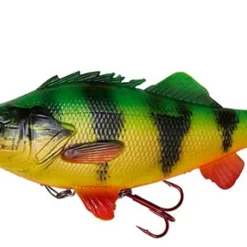 Savage Gear 4D Line Thru Perch Shad 20cm 100g SS 02-Firetiger