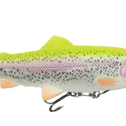 Savage Gear 4D Line Thru Pulsetail Trout 20cm, 102gr, Lemon Trout