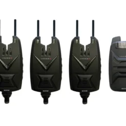 Sonik VaderX Bite Alarm 3+1 Set (Rood/Blauw/Groen)