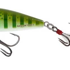 Salmo Rattlin Pop 7cm Surface Green Gill (incl. Rattles)