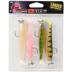 Fox Rage Zander Pro Loaded Uv Mixed Colour Packs X4 Uv Mixed Colours 5gr 1/0 - 7cm