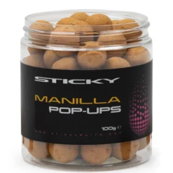 Sticky Baits Manilla Pop-Ups 12mm 100gr Pot