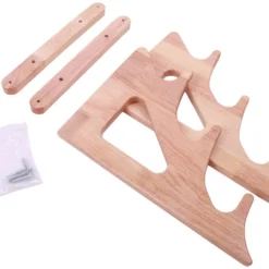 Ultimate Wooden Wall Rod Rack 3 Rods -Vangst Pro Verkoop 550261a0ec91c4f5