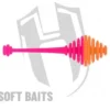 Herakles Mini Soft Baits Ringo Tail Cheese 50mm Orange Pink (14pcs) -Vangst Pro Verkoop 58f85dea5d210aab