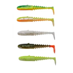Savage Gear Gobster Shad Dark Water Mix 11,5cm (5 Stuks)