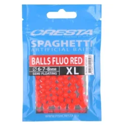 Cresta Spaghetti Balls XL Fluo Red