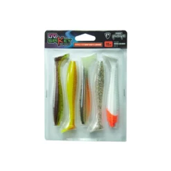 Fox Rage Spikey Shad Mixed UV Colour Pack (5pcs) 6cm