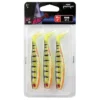 Fox Rage Pro Shad Pack 10cm/4" UV Bright Perch (3pcs) -Vangst Pro Verkoop 8c3b307abd551e1e