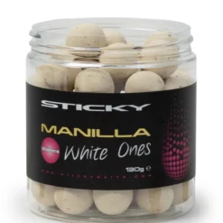 Sticky Baits Manilla White Ones Wafters