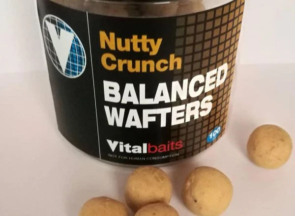 Vital Baits Nutty Crunch Wafters 18mm 5 Vital Baits Nutty Crunch Wafters 18mm - Afbeelding 3