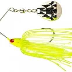 Strike King Mini-King Spinnerbait Chartreuse Head Chartreuse Skirt