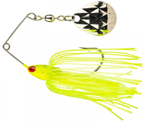 Strike King Mini-King Spinnerbait Chartreuse Head Chartreuse Skirt 3 Strike King Mini-King Spinnerbait Chartreuse Head Chartreuse Skirt