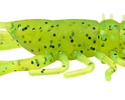 Fox Rage Creature Crayfish 7cm/2.75" Chartreuse UV (6pcs)