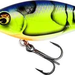 Westin BuzzBite Crankbait 4cm 4gr Low Floating Charteuse Blue Craw