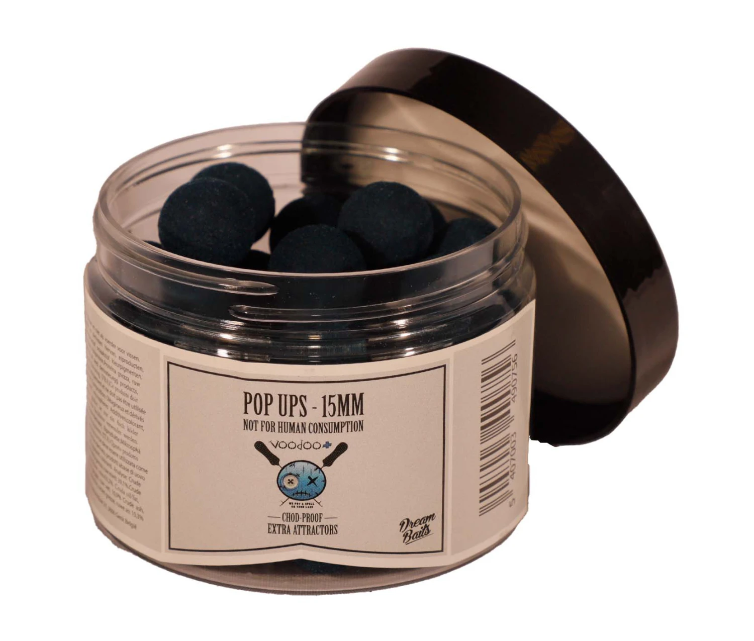 Dreambaits Voodoo+ Pop Ups Blauw 15mm 4 Dreambaits Voodoo+ Pop Ups Blauw 15mm - Afbeelding 2