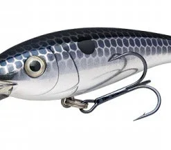Strike King Bonsai Shad 4" Chrome Blue