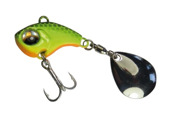 Behr Trendex Rotation Jig Spinner Hexa Orange Yellow 6,5cm (20g) 3 Behr Trendex Rotation Jig Spinner Hexa Orange Yellow 6,5cm (20g)