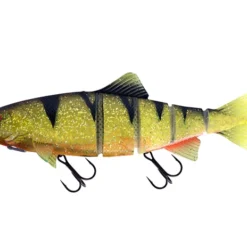 Fox Rage Replicant Jointed Trout Shallow 23cm/9" 158g UV Perch