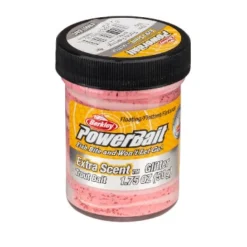 Berkley PowerBait® Trout Bait Glitter 50g Funky Flamingo