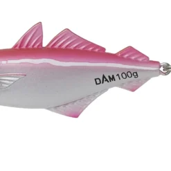 Dam Salt-X Coalfish Pilk 10cm 100g Sinking Pink UV