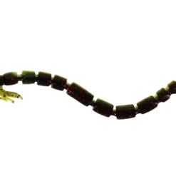 Westin BloodTeez Worm 7,5cm Black/Chartreuse